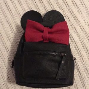 NWOT Custom faux leather Disney inspired backpack